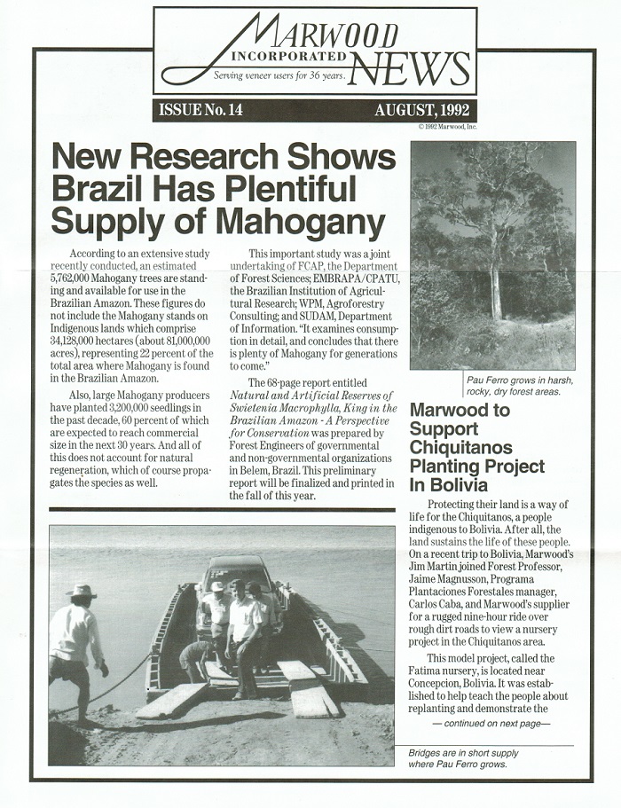 Marwood Company History- Marwood news