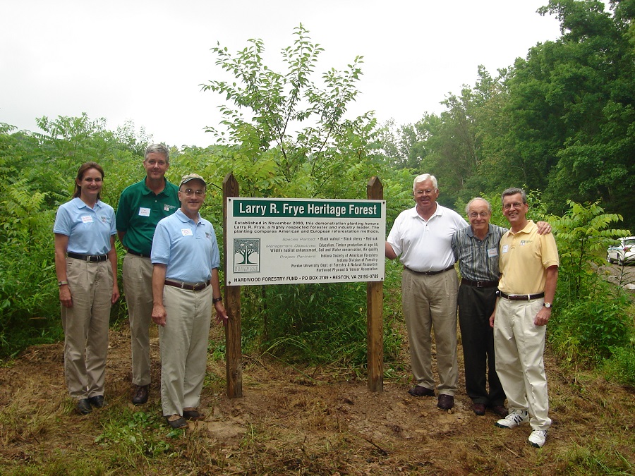 Larry Frye Forest Dedication Ceremony - Eco Friendly