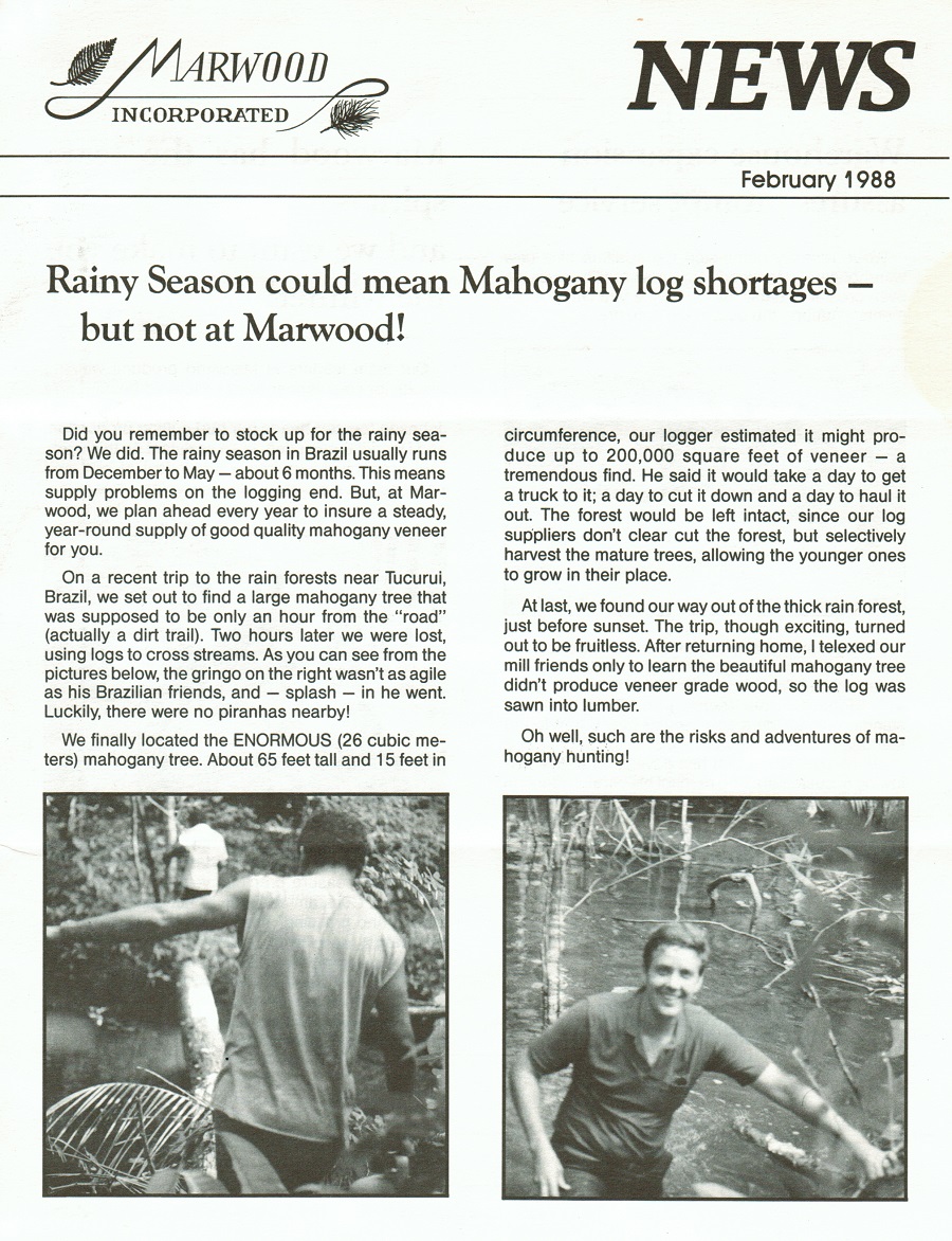 Marwood Company History- Marwood News