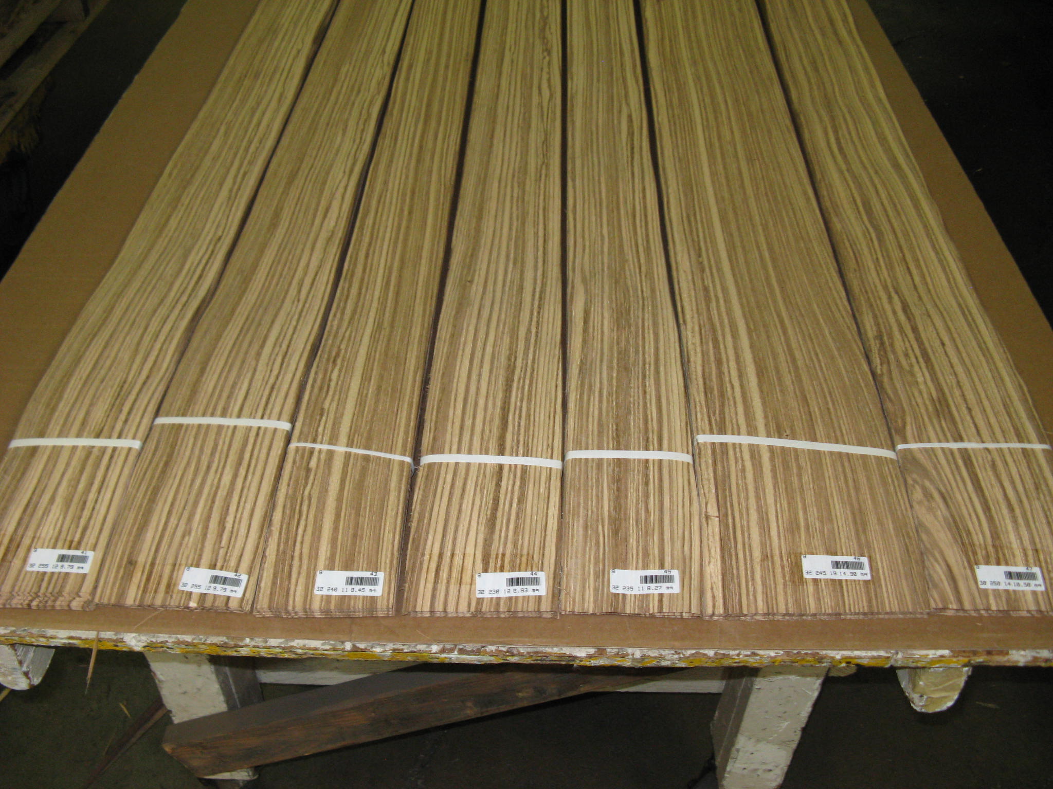 Zebrawood Marwood VeneerMarwood Veneer